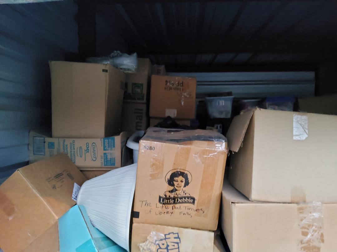 Storage Unit Auction in Gentry, AR at SpareBox Storage 0059 ends on